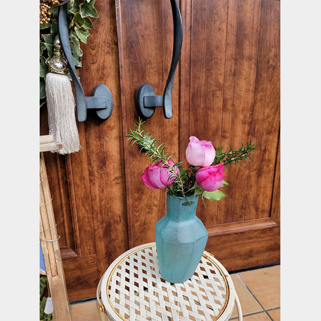 ⭐︎GUAXSGUAXS KAHULU M petrolフラワーベース 花瓶 花器 - 花瓶 