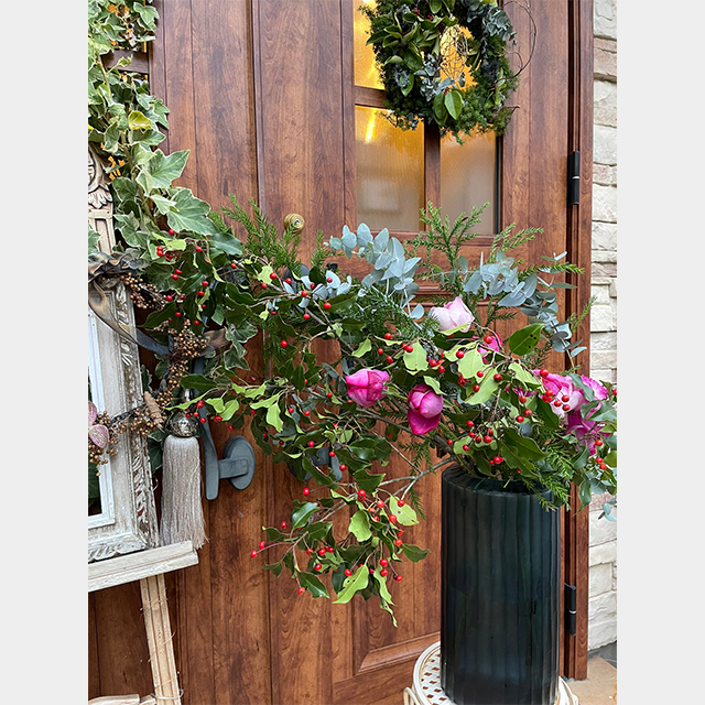 ヨーロピアン装花とGUAXS 花器トールセット - English Garden jardin 